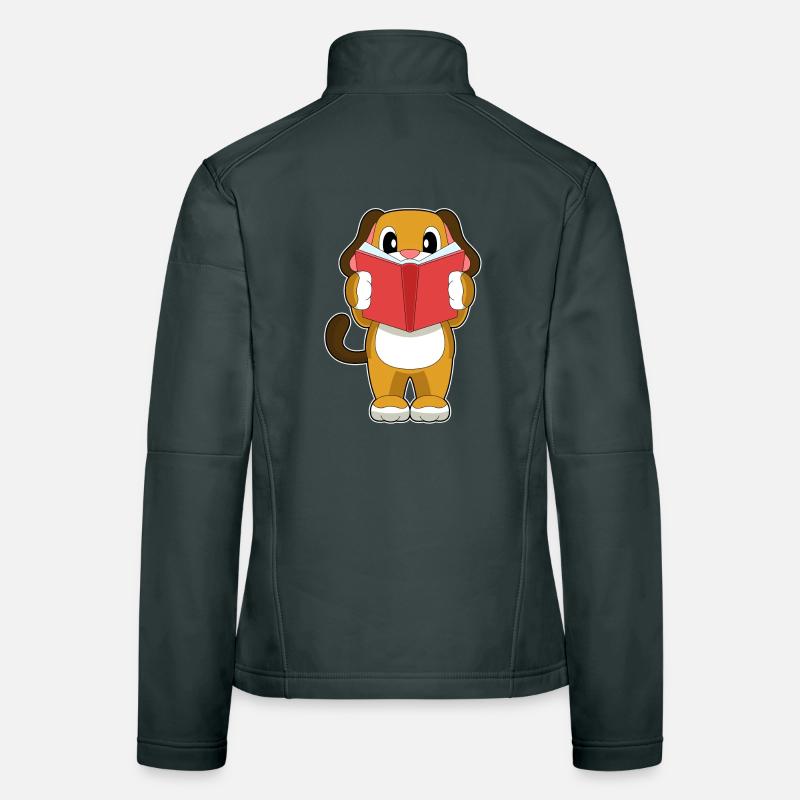 Hund Buch Frauen Softshelljacke