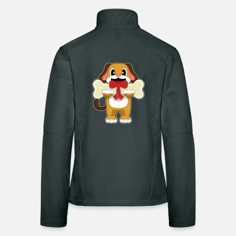Dog Bones Women's Softshell Jacket