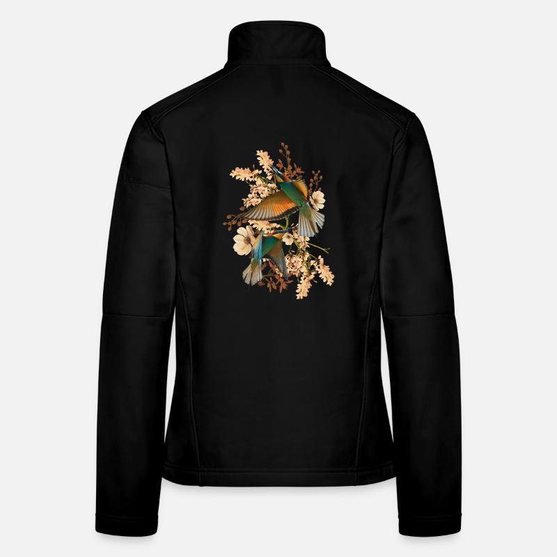 Nature Collage Women's Softshell Jacket