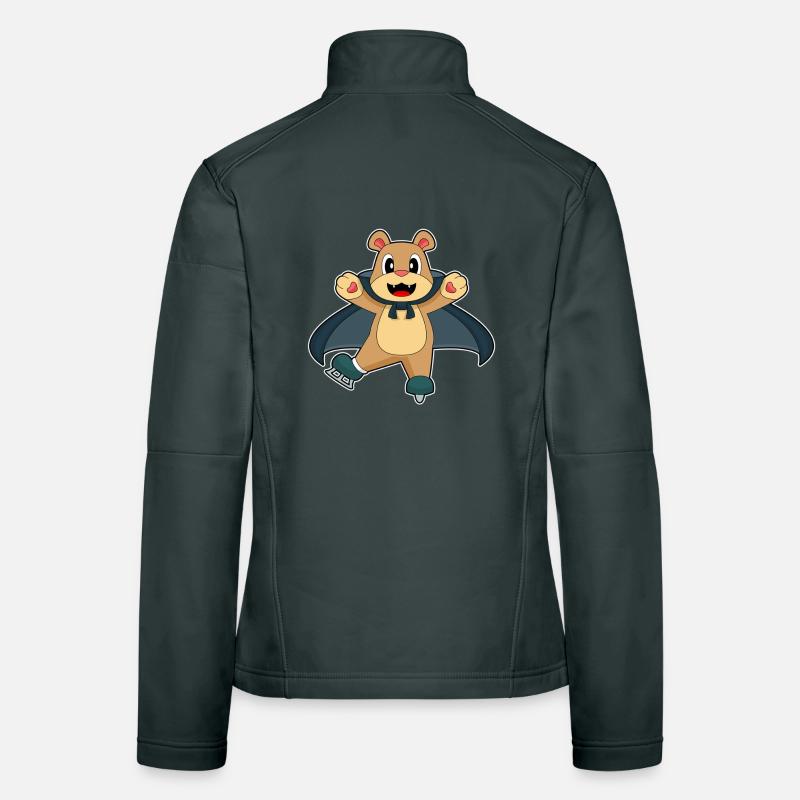 Bär Halloween Eislaufen Women's Softshell Jacket