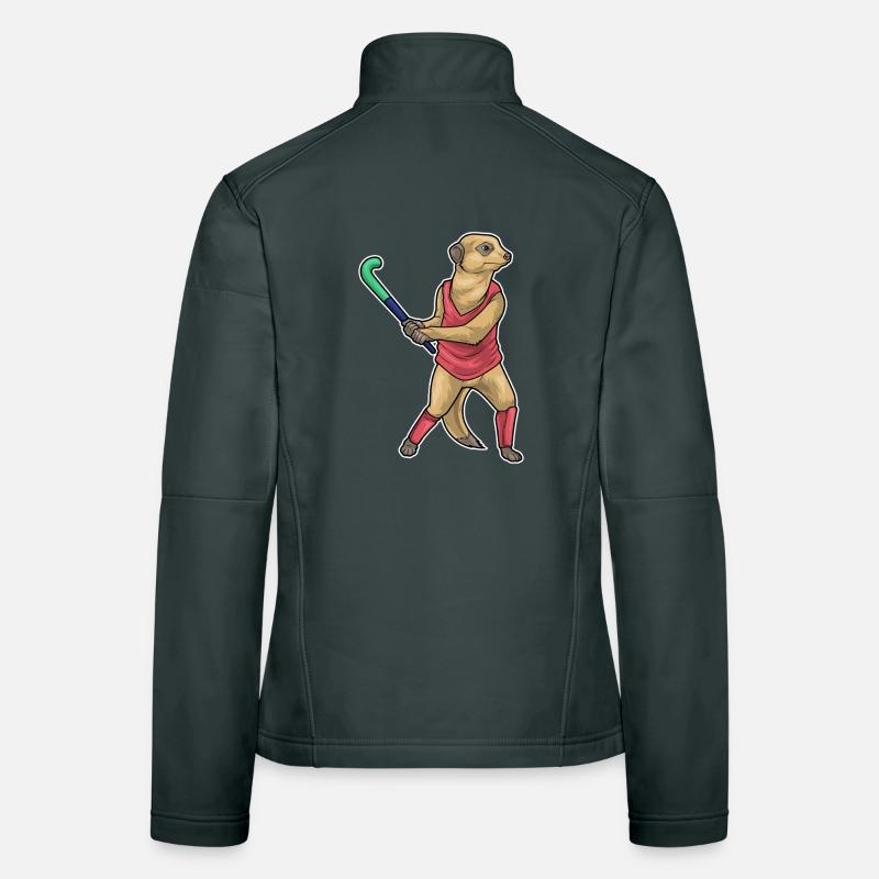 Suricate Bâton de Hockey sur Gazon Veste en tissu softshell Femme