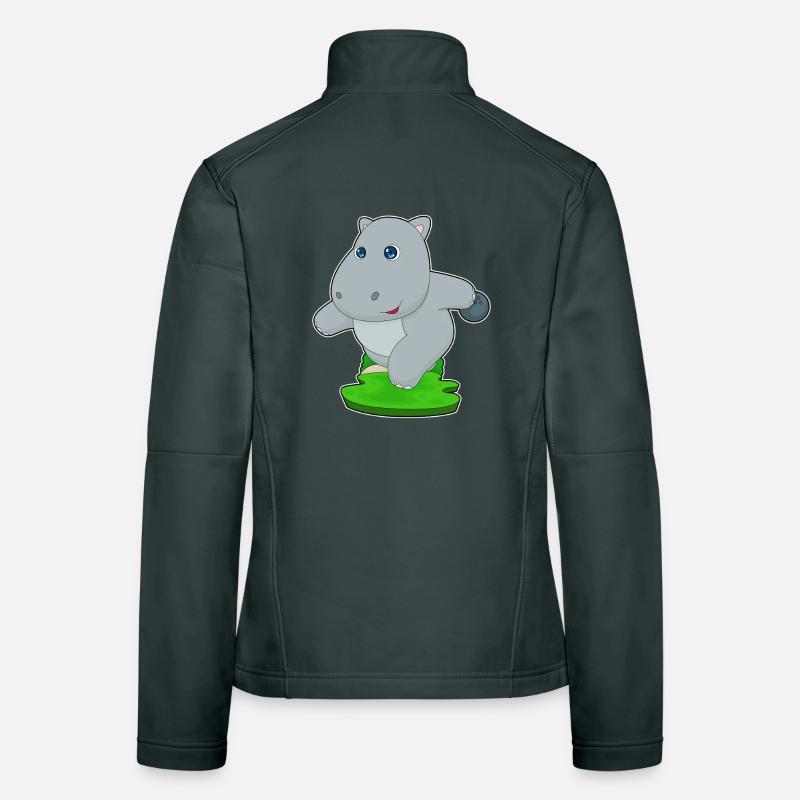 Hippo Bowling Boule de bowling Veste en tissu softshell Femme
