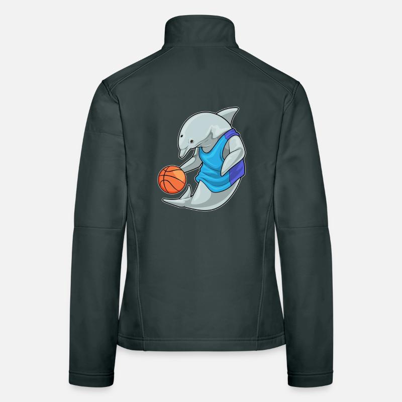Dolphin Basketteur Basketteur Veste en tissu softshell Femme