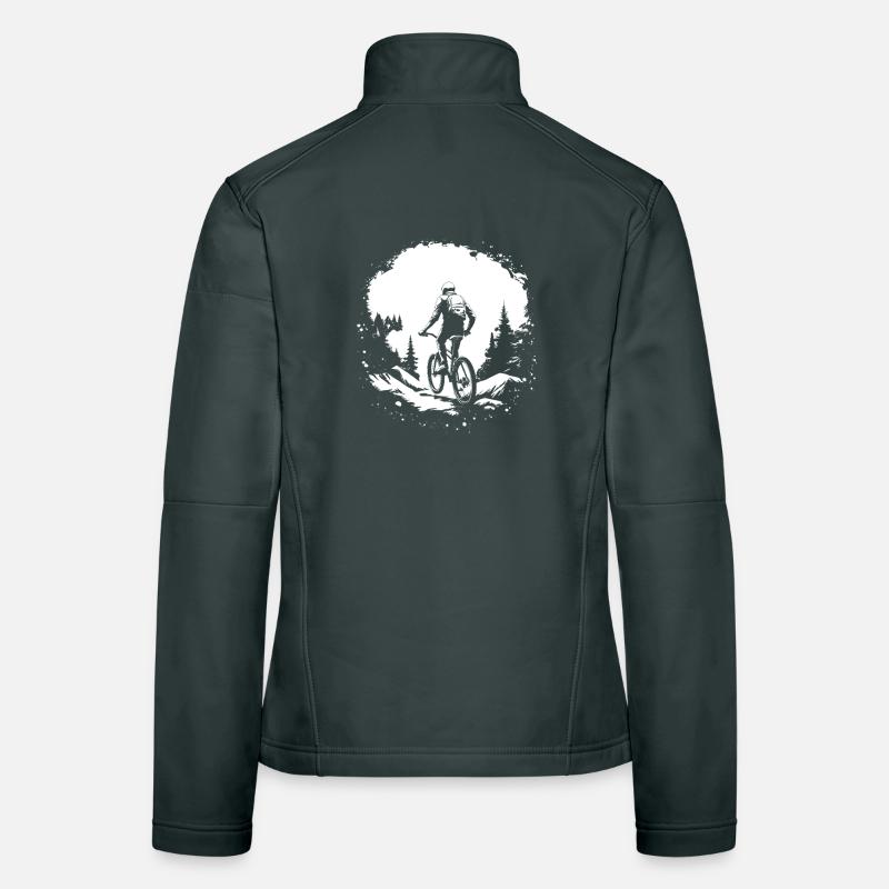 Croquis de VTT Veste en tissu softshell Femme