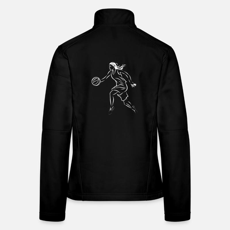 Basketteur Veste en tissu softshell Femme