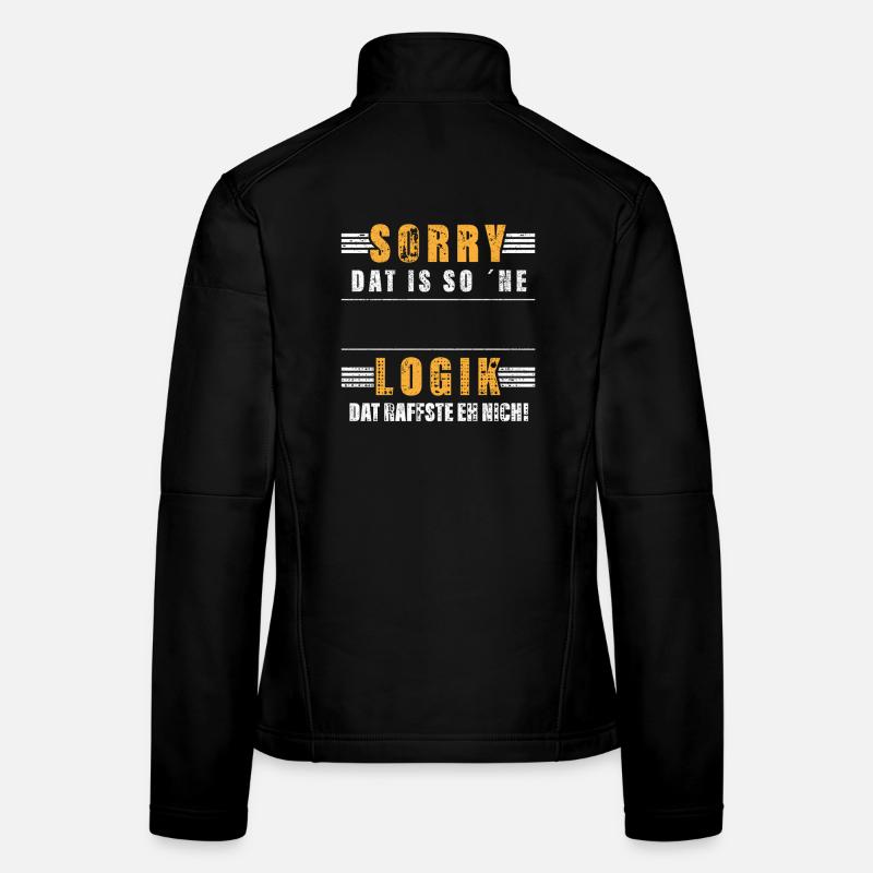 Name Personalisierbar Beruf Geschenk Lustig Spruch - Frauen Softshelljacke - Schwarz