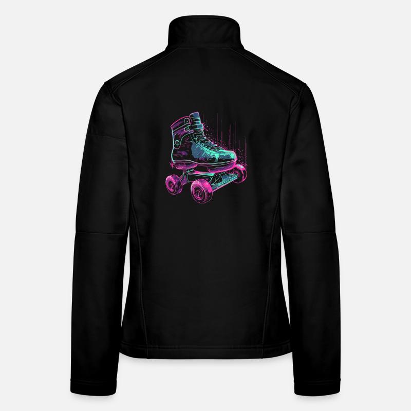 Roller Skates Steampunk Women's Softshell Jacket