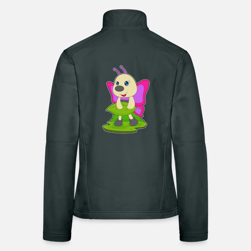 Butterfly Leaf Women's Softshell Jacket