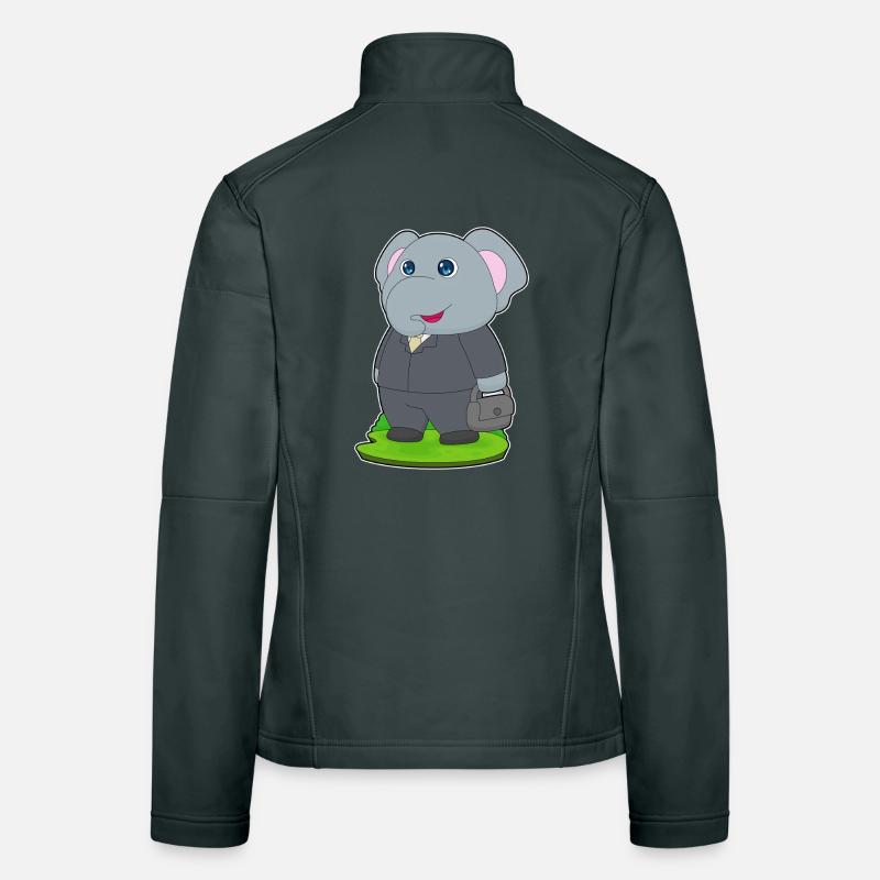 Sac à main éléphant Veste en tissu softshell Femme