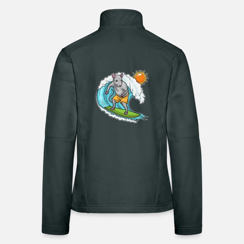 Surf Surf Summer Veste en tissu softshell Femme