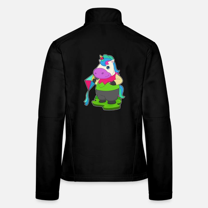 Einhorn Drachenfliegen Drachen Frauen Softshelljacke