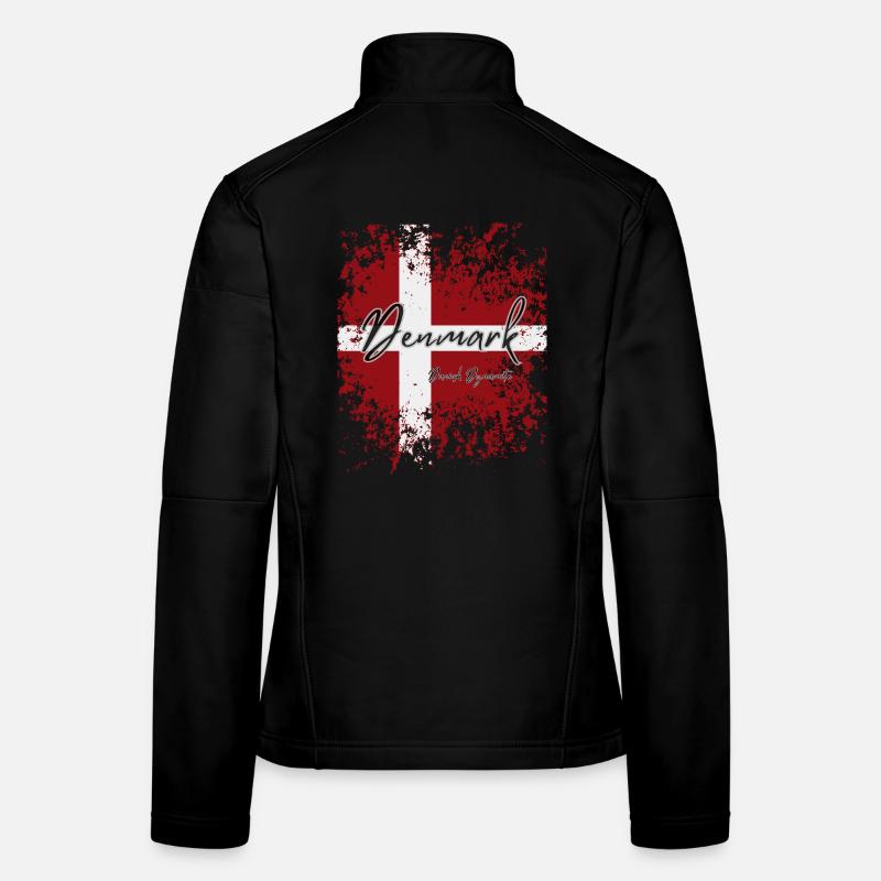 Danish pride, proud Dane Women's Softshell Jacket