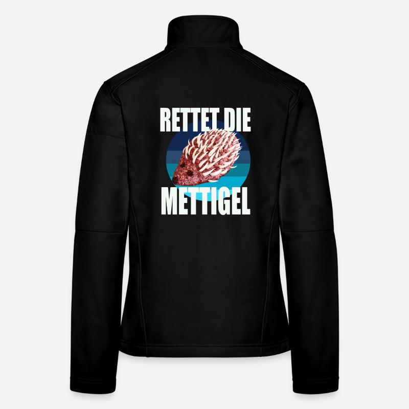 Rettet die Mettigel Frauen Softshelljacke