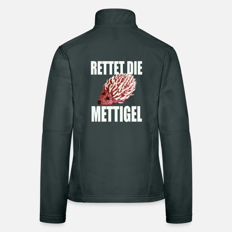 Rettet die Mettigel Frauen Softshelljacke