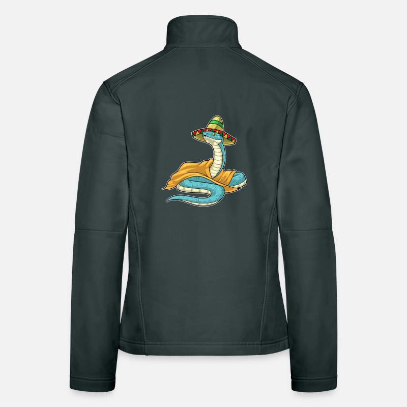 Snake Sombrero Women's Softshell Jacket