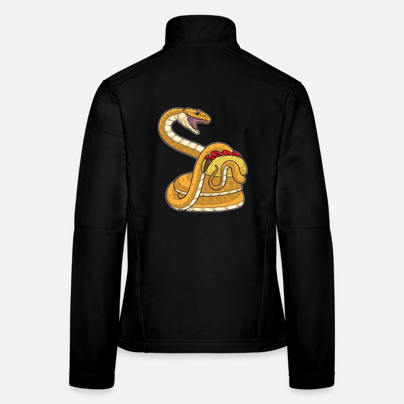 Taco au serpent Veste en tissu softshell Femme