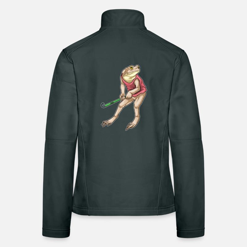 Frog Bâton de hockey sur gazon Veste en tissu softshell Femme