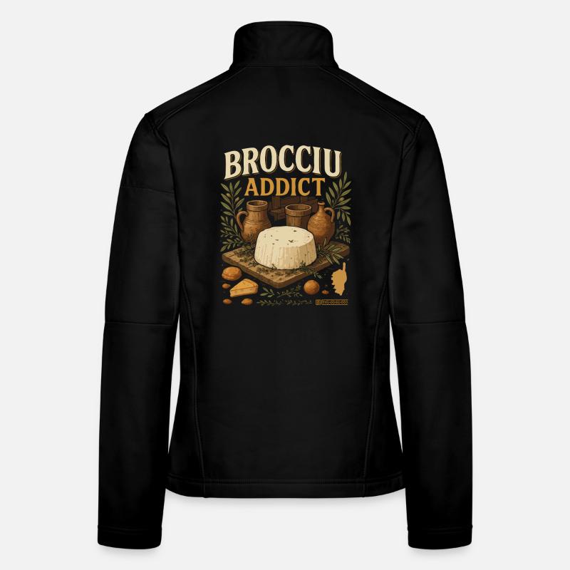 Brocciu Addict Veste en tissu softshell Femme