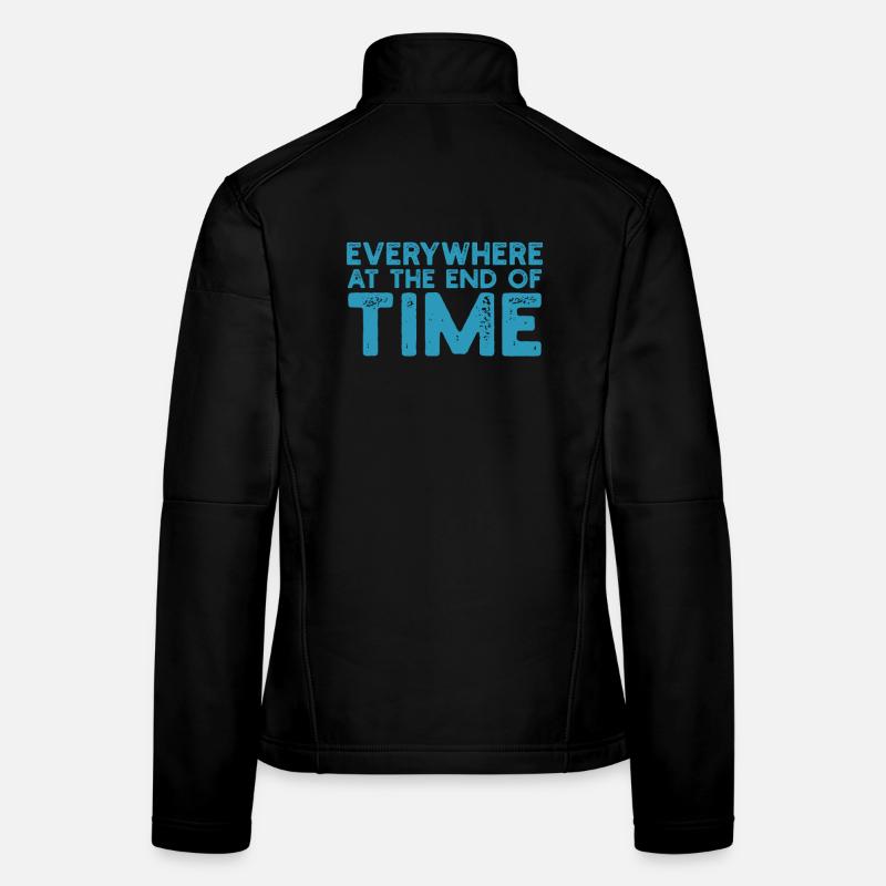 Partout à la fin des temps Veste en tissu softshell Femme