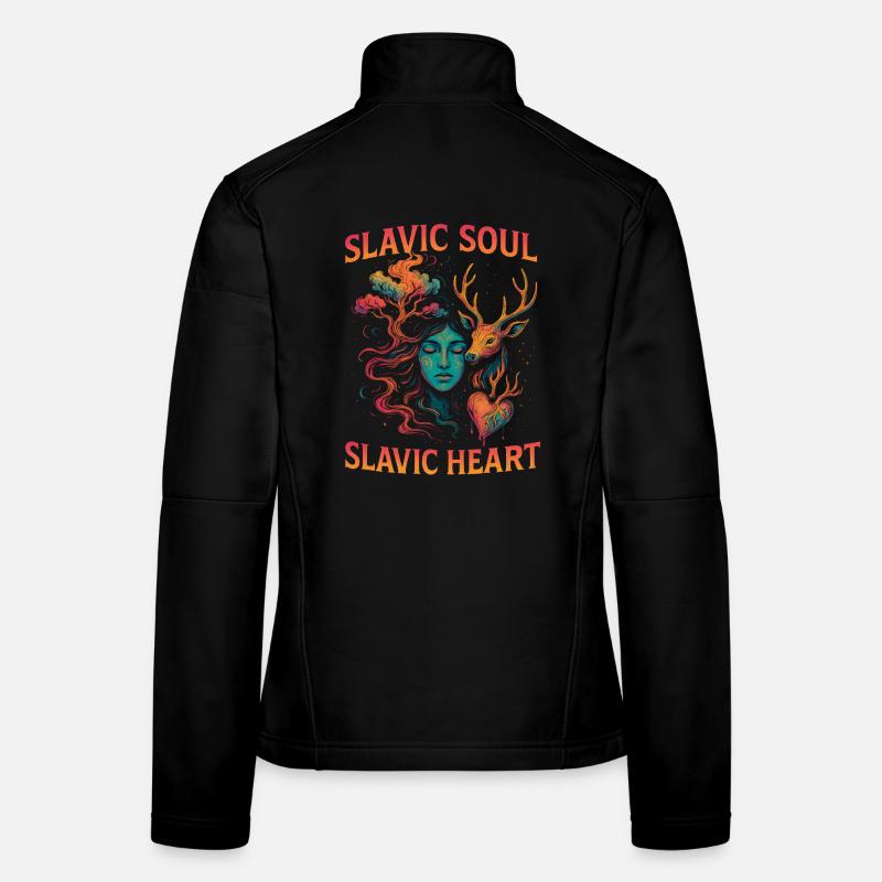 Slavic Soul Slavic Heart Artwork Women's Softshell Jacket