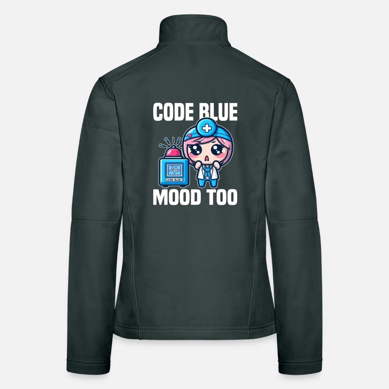 CODE BLUE, MOOD TOO - DOKTOR GESCHENK Frauen Softshelljacke