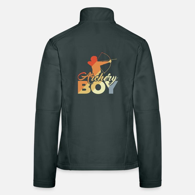 Garçon archer Veste en tissu softshell Femme