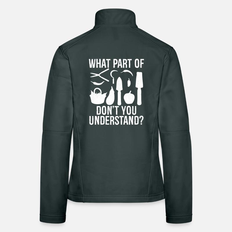 quelle partie de ne comprenez-vous pas Veste en tissu softshell Femme