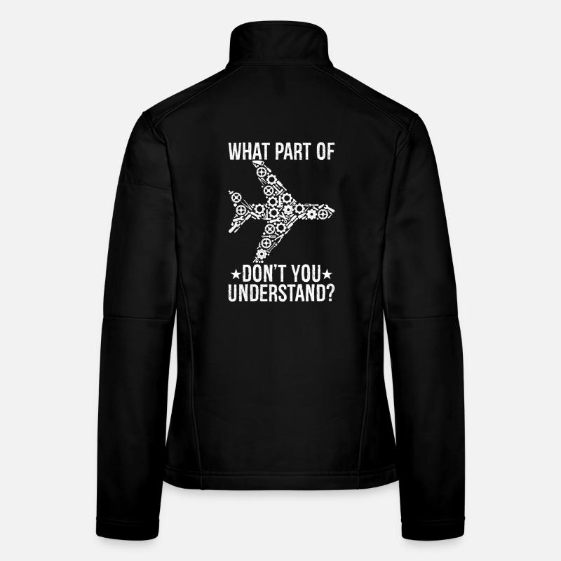 quelle partie de ne comprenez-vous pas Veste en tissu softshell Femme