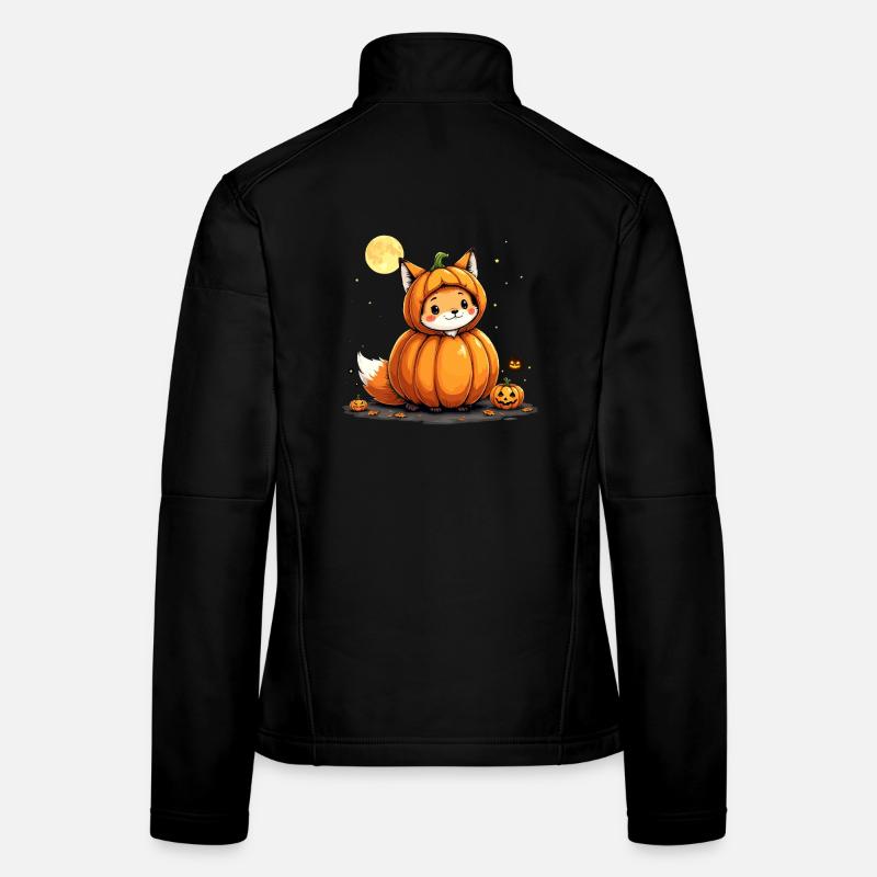 Kürbisfuchs Spuk yip! Frauen Softshelljacke