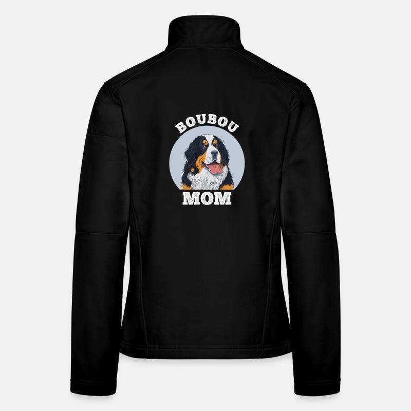 Boubou Mom Cadeau pour Amoureuse Bouvier Bernois Veste en tissu softshell Femme