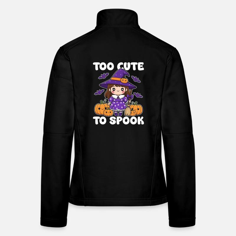 TROP MIGNON POUR ÊTRE EFFRAYÉ - WITCH HALLOWEEN Veste en tissu softshell Femme