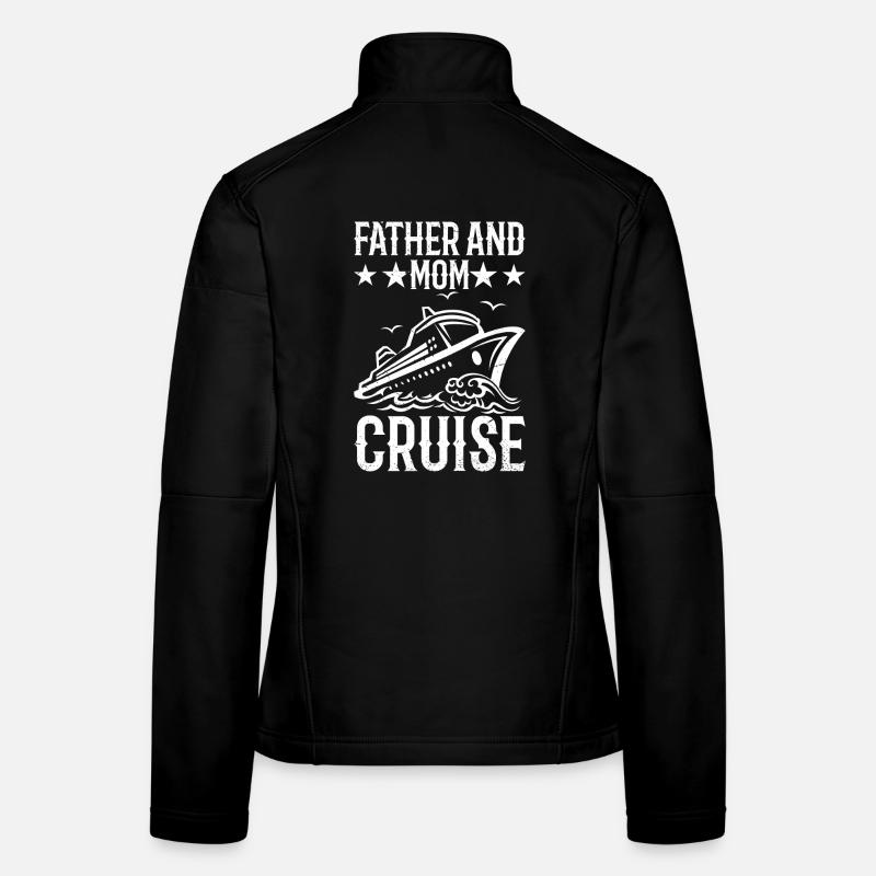 Father And Mom Cruise - Women's Softshell Jacket - black