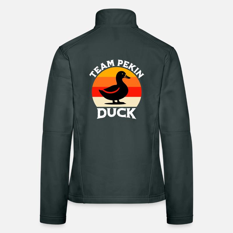 Équipe Canard laqué Veste en tissu softshell Femme