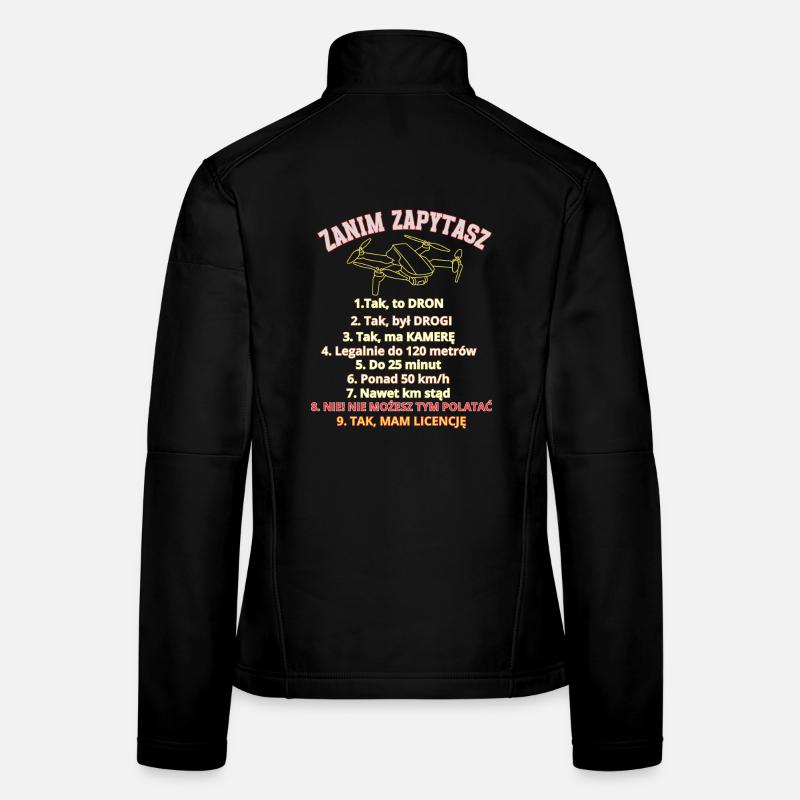 Dla pytających, zasady , Dron pilot Frauen Softshelljacke