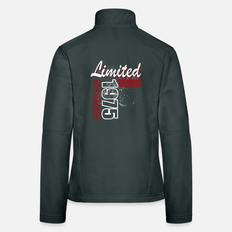 Limited Edition September 1975 Geburtstag Geschenk Frauen Softshelljacke