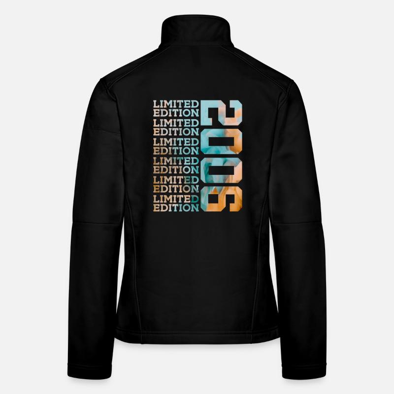 LIMITED EDITION 2006 20 JAHRE 20. GEBURTSTAG Frauen Softshelljacke