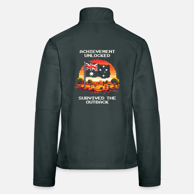 Succès : l’Outback a survécu | Australie Veste en tissu softshell Femme