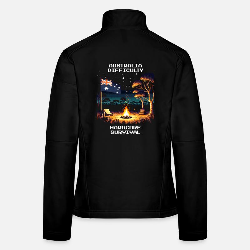 Australien: Hardcore-Survival | Outback Frauen Softshelljacke