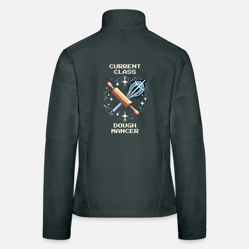 Class: Doughmancer | Baking bread humor Women's Softshell Jacket