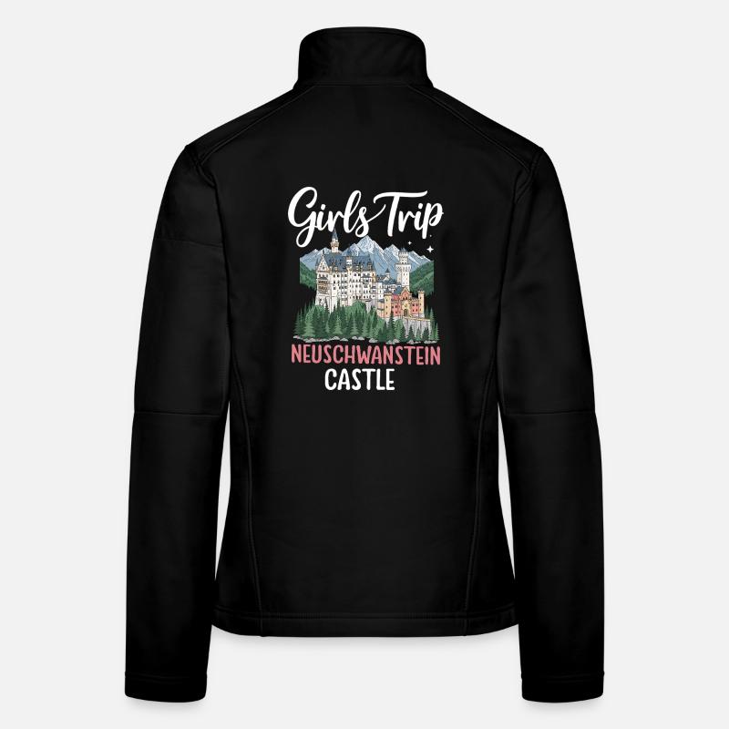 Girls Trip Neuschwanstein Castle Women's Softshell Jacket