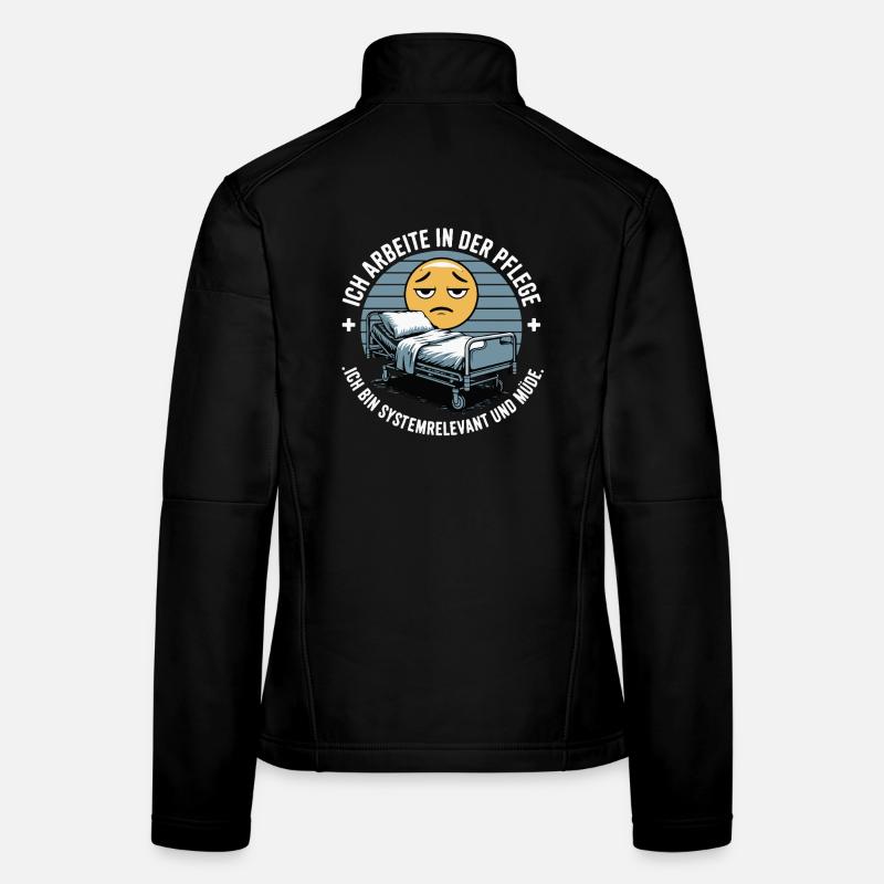 Altenpfleger Pfleger Beruf Spruch Altenpflege Frauen Softshelljacke