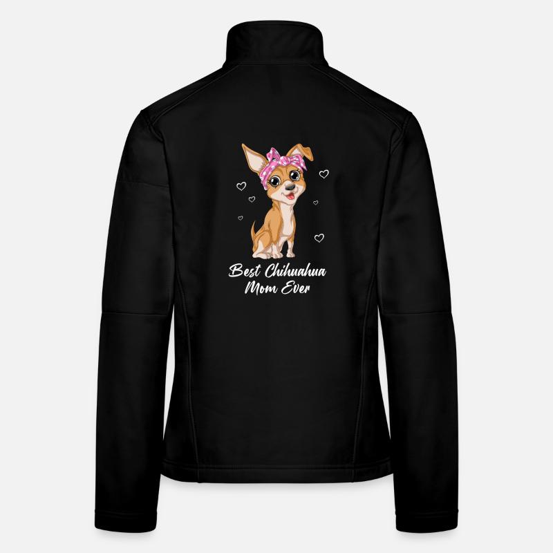 Beste Chihuahua-Mutter aller Zeiten – Muttertag Frauen Softshelljacke