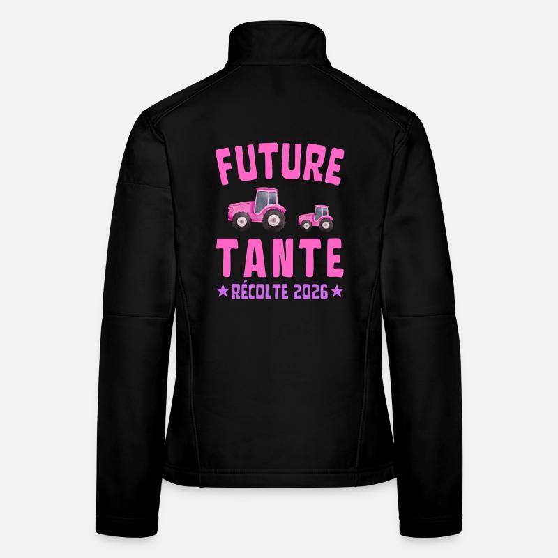 Future Tante Récolte 2026 Veste en tissu softshell Femme