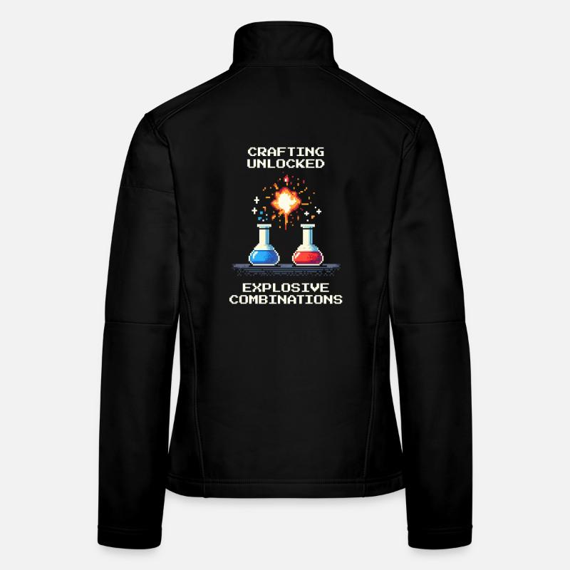 Artisanat – Combinaisons explosives | Chimie Veste en tissu softshell Femme
