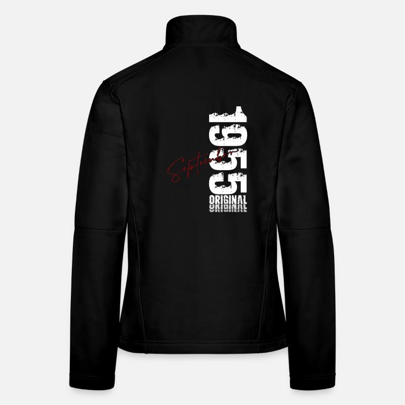 70th birthday Original September 1955 Women's Softshell Jacket