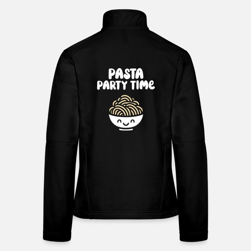 Pasta party time Women's Softshell Jacket