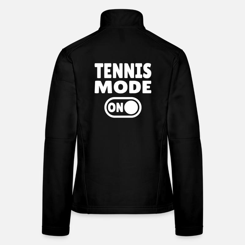 Mode Tennis ON – Conception du joueur et du fan Veste en tissu softshell Femme