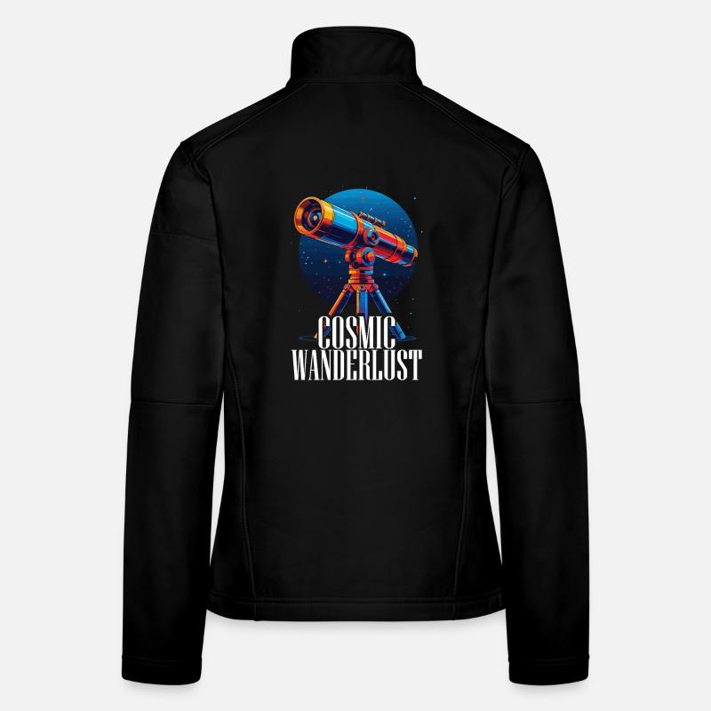 Astronom Sterngucker Stargazer Frauen Softshelljacke