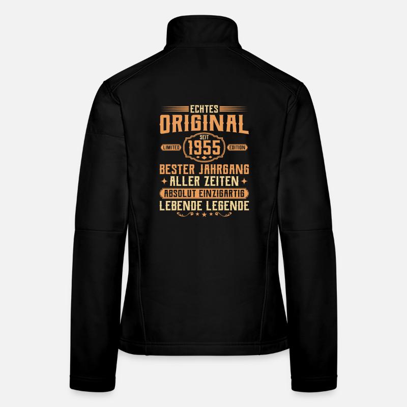 Echtes Original seit 1955 - 70. Geburtstag Frauen Softshelljacke