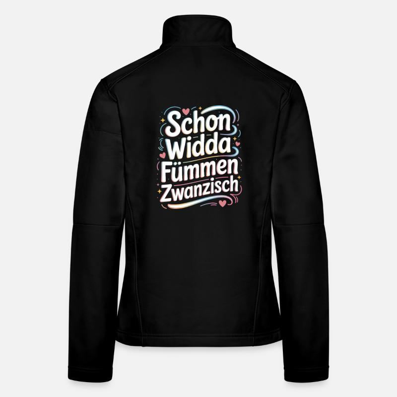 Widda Fümmen Zwanzisch fête déjà ses 50 ans Veste en tissu softshell Femme